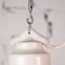 Industrial Glass & Porcelain Pendant Light from CCCP, 1970s 4