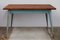 T55 Desk or Dining Table with Wooden Top by Xavier Pauchard for Tolix, 1950s, Image 9