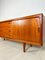 Großes dänisches Vintage Teak Sideboard mit Schiebetüren von HP Hansen für Hansen Denmark, 1960er 5