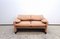 Maralunga Two-Seater Sofa in Brown Fabric by Magistretti for Cassina, Image 11