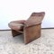 Brown Leather #13418 Lounge Chair from de Sede 4