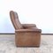 Brown Leather #13418 Lounge Chair from de Sede 3