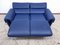 Ds 2000/2011 Sofa aus blauem Leder von de Sede 4