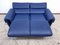 DS 2000/2011 Sofa in Blue Leather from de Sede, Image 4