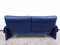 Ds 2000/2011 Sofa aus blauem Leder von de Sede 8