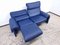 DS 2000/2011 Sofa in Blue Leather from de Sede 3