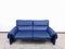 DS 2000/2011 Sofa in Blue Leather from de Sede 9