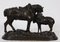 Lenordez, Draft Horse and Mule, 1800s, Bronze 3