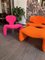 Djinn Living Room Set by Olivier Mourgue for Airborne, 1960s, Set of 3 13