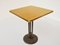 Small Anodized Aluminum Outdoor Table in Yellow, 1950s 2