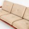 Mid-Century Scandinavian Teak Sofa with Wool Cushions, 1960s 7