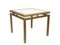 Italian White Marble & Brass Coffee Table, 1970s 1