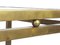 Italian White Marble & Brass Coffee Table, 1970s 3