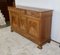 3-Door Sideboard in Walnut, Late 19th Century 3