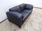 Dark Blue Leather DS 17 Two-Seater Sofa from de Sede 3