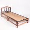 Vintage Rattan Single Bed, France, 1960s, Image 12