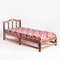 Vintage Rattan Single Bed, France, 1960s, Image 1