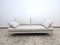 Offwhite 2-Sitzer Ledersofa von FSM Clarus 12