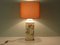 Mid-Century Cream-Coloured Glazed Ceramic Table Lamp by Louis Drimmer, 1960s 3
