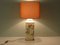 Mid-Century Cream-Coloured Glazed Ceramic Table Lamp by Louis Drimmer, 1960s, Image 3