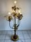 Floral Palm Floor Lamp in Hans Kögl Style, 1960s 5