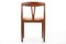 Dining Chairs in Teak and Peach, 1960s, Set of 6 5