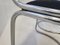 Vintage Chairs in Chrome-Plated Steel and Velvet by Renato Zevi for Roche-Bobois, 1970s, Set of 4, Image 9