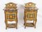 Early 20th Century Italian Painted Nightstands, 1890s, Set of 2, Image 2