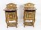 Early 20th Century Italian Painted Nightstands, 1890s, Set of 2 8