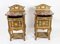 Early 20th Century Italian Painted Nightstands, 1890s, Set of 2, Image 8