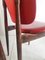 Pegase Chairs in Mahogany and Skaï from Baumann, 1960s, Set of 4, Image 5