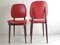 Pegase Chairs in Mahogany and Skaï from Baumann, 1960s, Set of 4 8