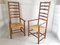 French Chairs in Oak and Straw, 1900s, Set of 2 7