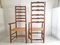 French Chairs in Oak and Straw, 1900s, Set of 2, Image 8