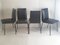 Vintage Chairs in Leatherette and Steel by Pierre Guariche for Meurop, 1960s, Set of 4, Image 1