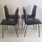 Chaises Vintage en Similicuir et Acier par Pierre Guariche pour Meurop, 1960s, Set de 4 6