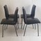 Vintage Chairs in Leatherette and Steel by Pierre Guariche for Meurop, 1960s, Set of 4 6
