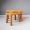 Brutalist Side Tables in Blonde Oak, 1960s, Set of 2, Image 5