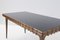 Dining Table attributed to Paolo Buffa in Walnut & Glass, 1950s, Image 4