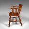 English Elbow Chair in Beech, 1880s, Image 4