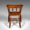 Englischer Elbow Chair aus Buche, 1880er 5
