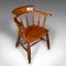 Englischer Elbow Chair aus Buche, 1880er 7