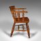 Englischer Elbow Chair aus Buche, 1880er 3