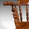 English Elbow Chair in Beech, 1880s, Image 10