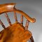 Englischer Elbow Chair aus Buche, 1880er 8