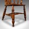 Englischer Elbow Chair aus Buche, 1880er 11