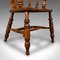 English Elbow Chair in Beech, 1880s, Image 11