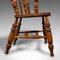 Englischer Elbow Chair aus Buche, 1880er 12