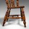 English Elbow Chair in Beech, 1880s, Image 12