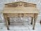 Victorian Bleached Oak Hall Table, 1880s 3